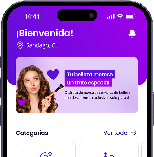 Imágen de app por dentro